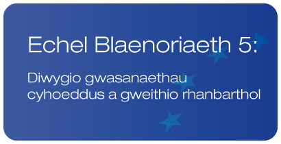 ESF P5: Diwygio gwasanaethau cyhoeddus a gweithio rhanbarthol